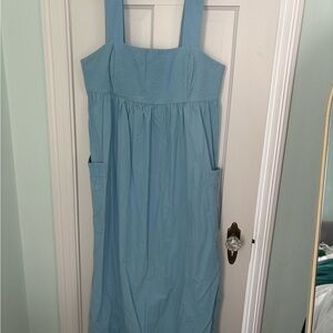 Madewell Light Blue Textured Top